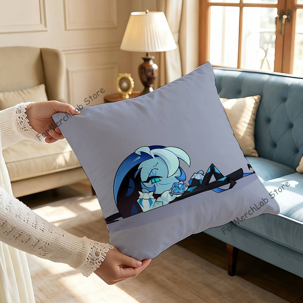 Game CCookie SShadowS Milk Pillowcase Pillowslip Cushion Plush Boys Girls Cartoon Anime Kawaii Decoration Kids Birthday Gifts