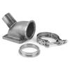 90 Degree Turbo Elbow Adapter 2.5in VBand Flange Wastegate Tube Kit for T3T4 Turbo