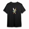 Women's Classic T-Shirt Baking Tools With Leaf Silhouette Graphic Oversize Tee
