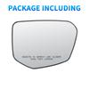 Heated Side Rearview Mirror Glass Lens 76253-TBA-C01 76203-TBA-C01 For honda civic 2016 2017 2018    Left/Right Side