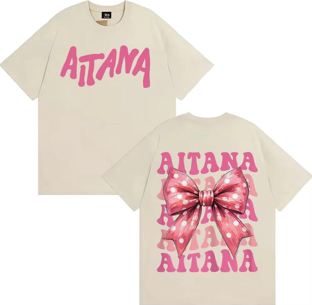 Singer Aitana Cuarto Azul Butterfly Graphic T Shirt Men Women Harajuku Aesthetic Streetwear T Shirt Cotton Casual Loose T-shirts