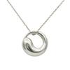 Used TIFFANY&Co. Necklace Eternal Circle Silver925 7.9g Silver El Saperetti