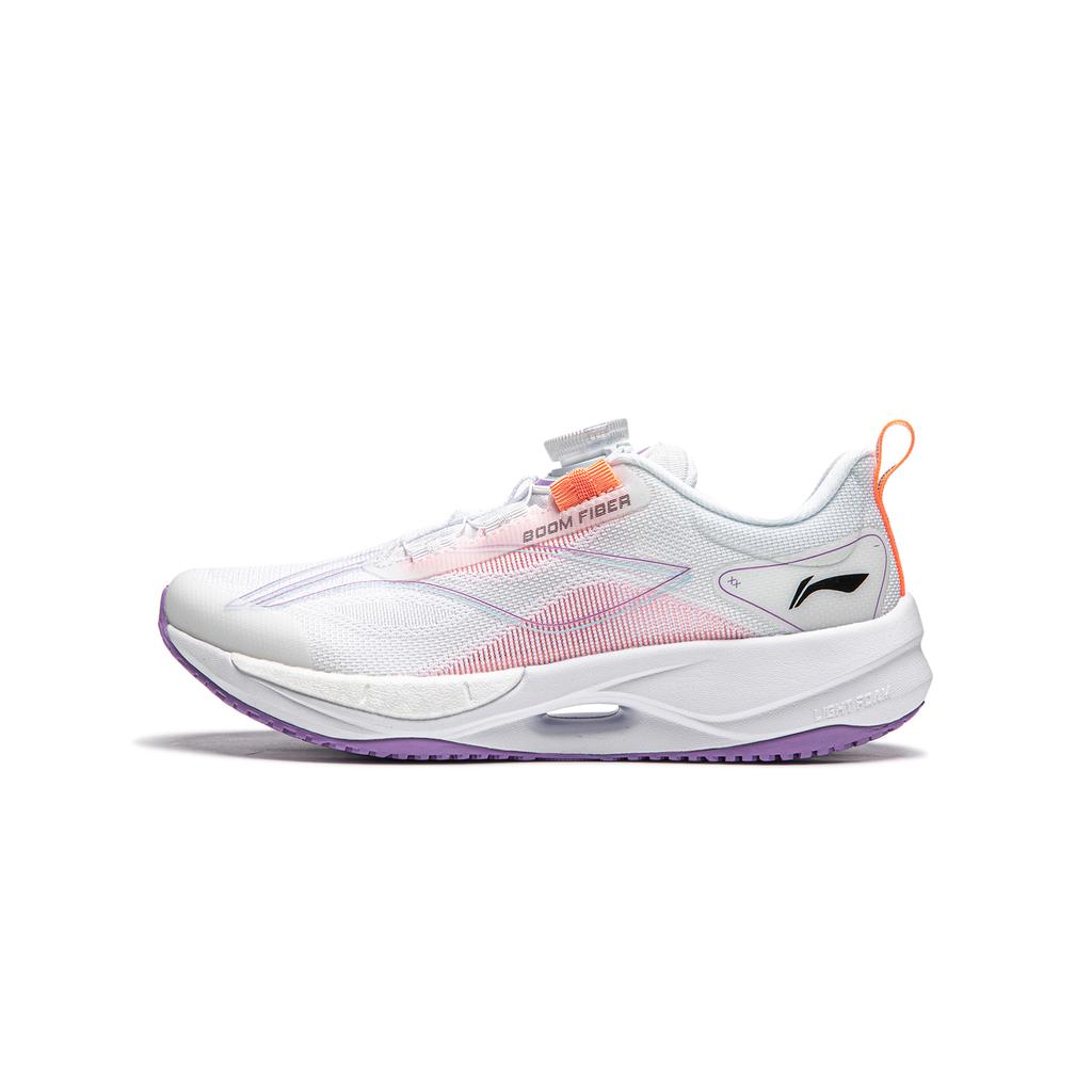 Li Ning легкие высокопрочные дышащие детские кроссовки для бега детские кроссовки стандартные-белые YKFU058-4