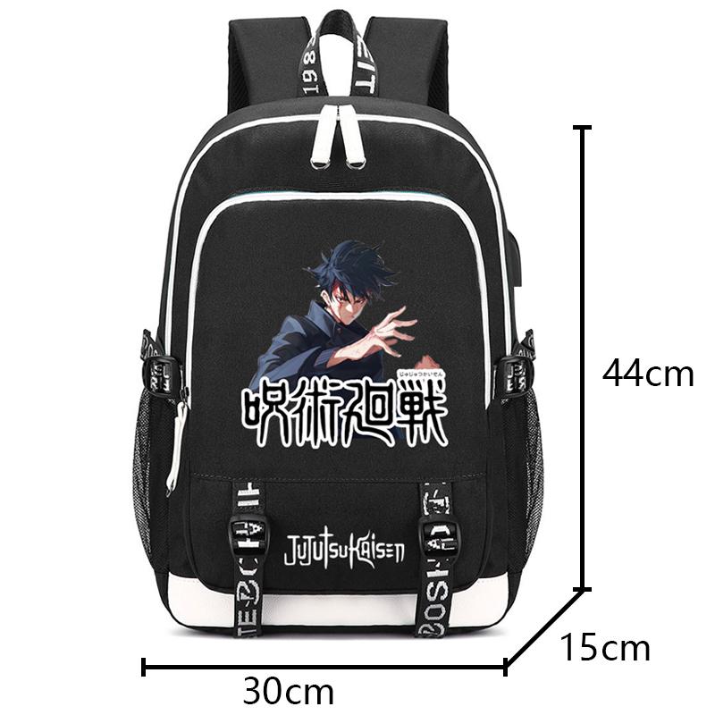 Anime Jujutsu Kaisen 3D Print Backpacks Students Cartoon School Bags Kids Bookbags Unisex Bagpack Children Gifts Mochilas