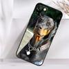 Dachshund Doberman Dog Phone Case For iPhone 16 15 14 13 12 11 Pro Max Mini X XR XS Max 7 8 Plus Back Cover