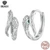 925 Sterling Silver Exquisite Snake Ear Buckles Cubic Zirconia for Women Party Birthday Gift Jewelry