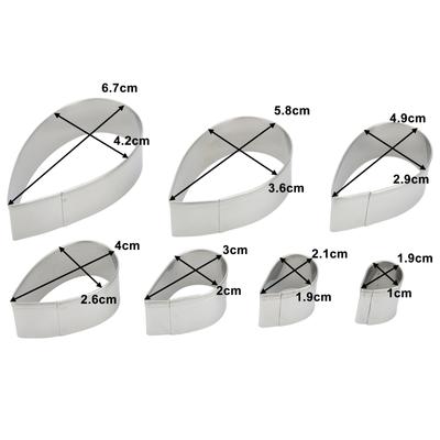 Форма для лепестков роз Розовые листочки Формы для помадки Сахарное ремесло