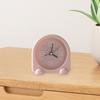 Прикроватный будильник Компактный мини-размер Бесшумная работа Питание от батареек Подсветка дисплея Декоративные настольные часы
