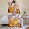 The Helpful Fox Senko San Cartoon Pillow Case Anti-Dustmite Pillowcase Invisible Zipper Silky Sofa Cushion Cover