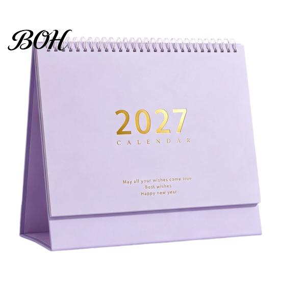 2027 Desk Calendar 2026-2027, Oct 2026-Dec 14-Month Calendar, Large Task Checklist Pad Desktop for Planning, Organizing in Family, School, Office