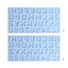Letter A To Z Mold Alphabets & Number Silicone Mold Epoxy Resin Mold for Jewelry Making Findings Supplies Accessories