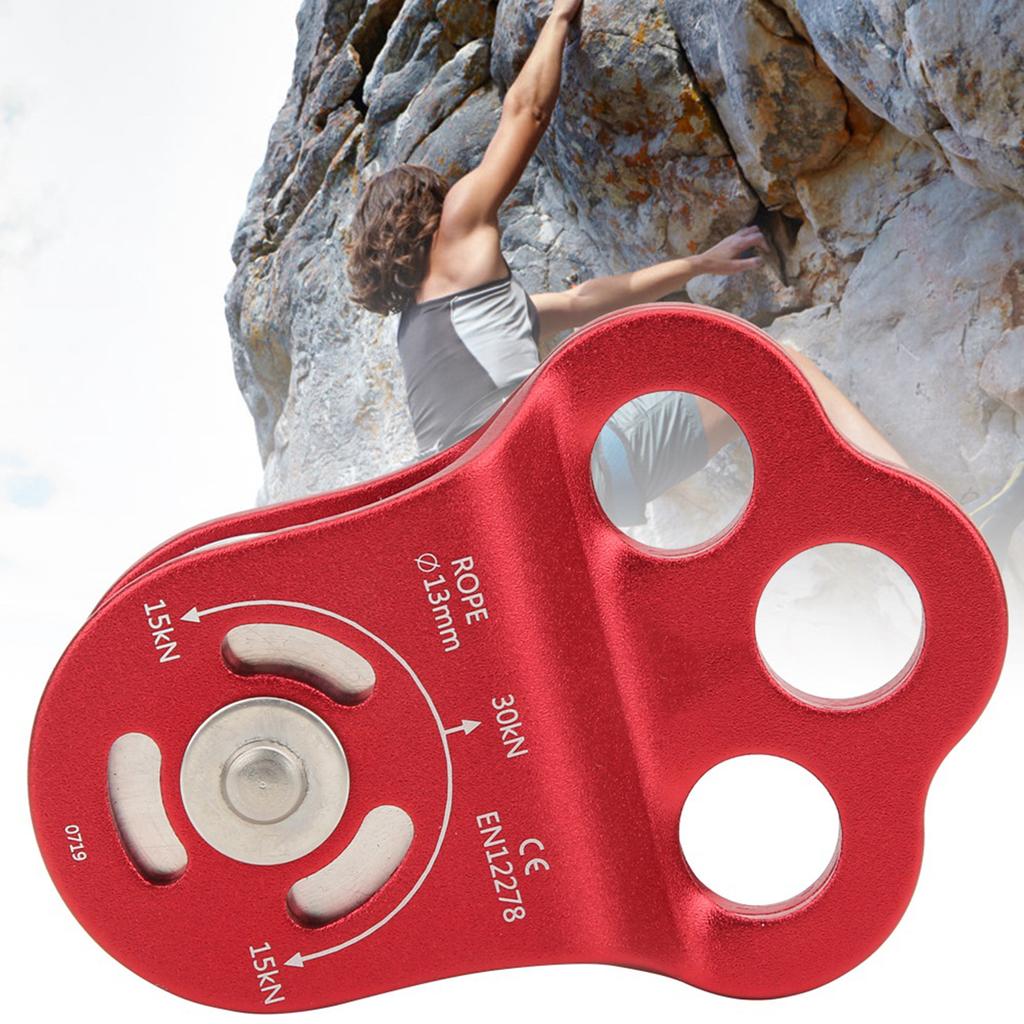 Открытый скалолазание альпинизм пересечение транспорта три отверстия одиночный подшипник шкива