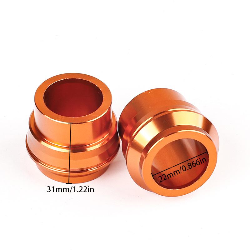 CNC проставки ступицы колеса KTM/EXC/SX/SX-F 250/350/450 для модификации оси внедорожного мотоцикла