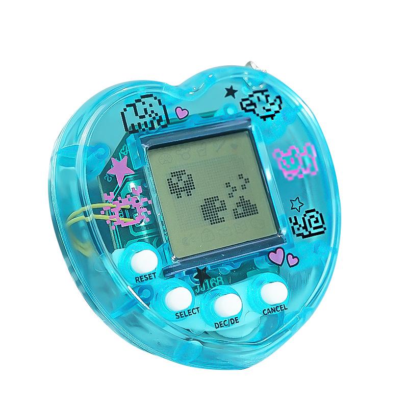 Трансграничная мини-игровая консоль Virtual Pet для детей - интерактивная электронная игрушка-подвеска