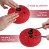 Muslady 5.5inch Mini 8-Tone Steel Tongue Drum C Key Percussion Instrument Hand Pan Drum with Drum