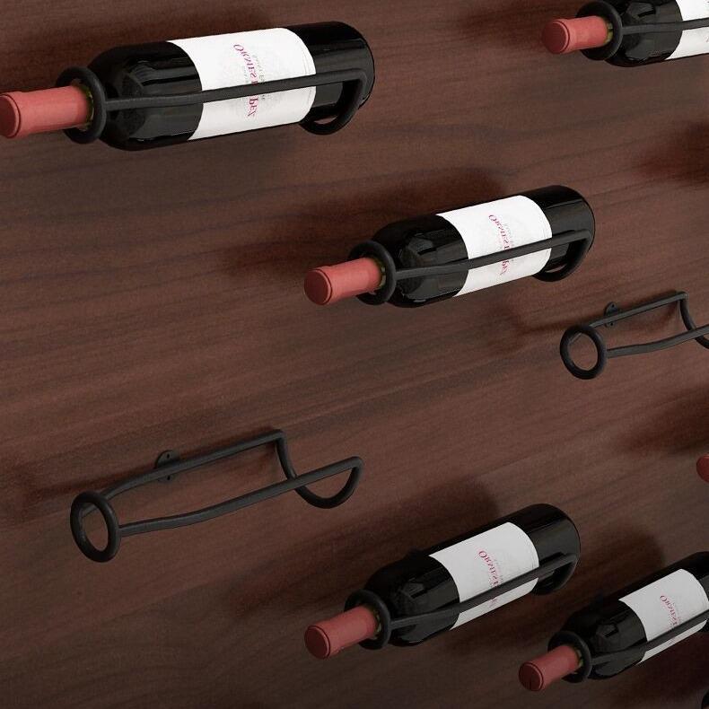Contemporary Wall-Mounted Wine & Beer Rack for Home & Restaurant