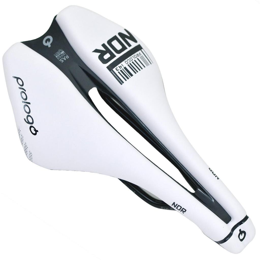 Prologo Dimension NDR STN Rail Road MTB Triathlon PR2804 Saddle, White,