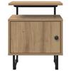 Nightstand 2 Pcs. Artisan Oak Engineered Wood