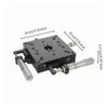 XY Positioning Stage Two-Axis Manual Slide Table Long-Lasting for Optical Setups