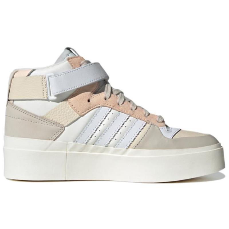adidas Forum Bonega Женские кроссовки Mid Ecru Tint Cloud White Bliss Orange GW7061
