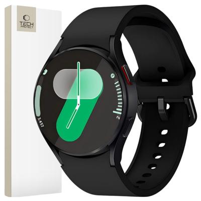 Tech-Protect Силиконовый ремешок для Samsung Galaxy Watch 4 / 5 / 5 Pro / 6 / 7 / Fe Черный