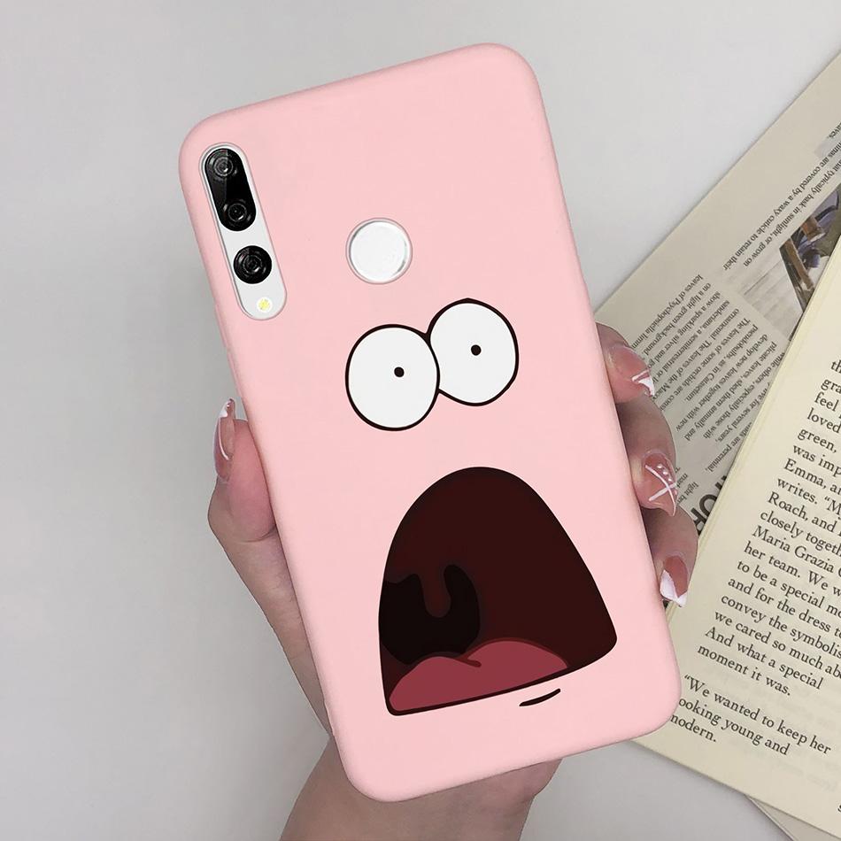 6,59" Чехол для Huawei P Smart Z Чехол для Huawei Y9 Prime 2019 STK-LX1 Ударопрочные Чехлы Силиконовый ТПУ Милый Принт Задняя Крышка