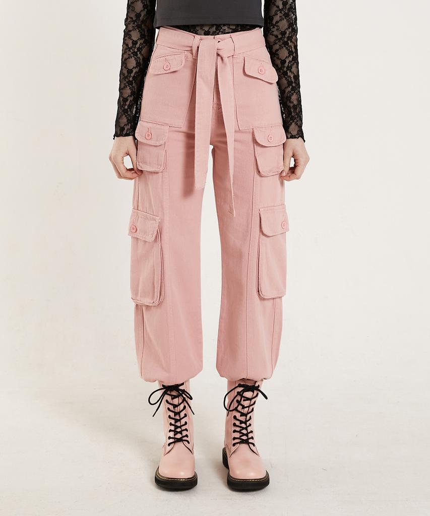 PINK PINEAPPLE Very Cargo Pants_Pink