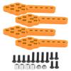4pcsCelsiusset RC Car Damping Mount Base Plate Angle Height   for 1Celsius10 Crawler