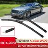 Car Wiper Front Wiper Blade 26"+22" For Mercedes-Benz S-Class W222 Sedan 2014- Pinch Tab Windshield Windscreen Front Wipers