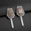 Zinc Alloy Leather Car Remote Key Case Cover For HONDA Accord CRV Pilot Civic 2003 2007 2008 2009 2010 2011 2012 2013 Accessory XE2