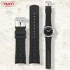 Фторкаучуковый ремешок для часов 22 мм для tissot T03541016051 ремешок для часов Специальный интерфейс, соответствующий браслету с изогнутым концом, ремешок для браслета