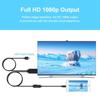 USB Female To Compatible Male 1080P Digital AV Adapter Cable Conversion Cable