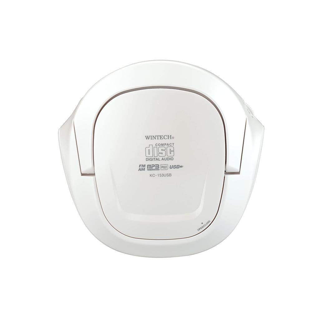 Радиоприемник с тюнером WINTECH и пультом дистанционного управления CD-плеер Портативный радиоприемник CD-плеер стереодинамик CD SD MP3 USB AUX Блок питания переменного тока Питание от батареи