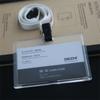 Work Identity ID Card Holder Adjustable Name Card Cover Business Card Holder  Women Men