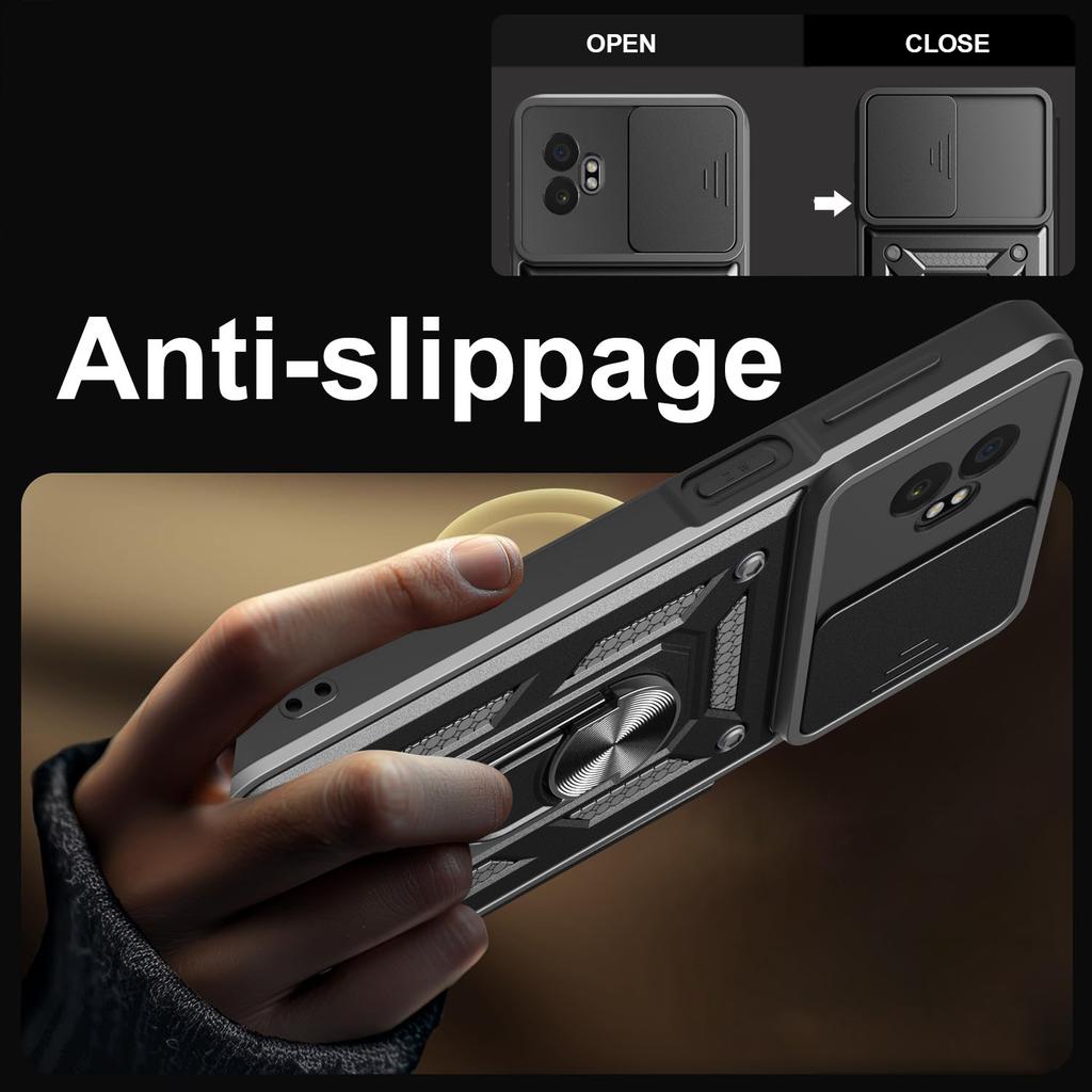 Чехол-подставка Armor для Nothing CMF Phone 2 Pro, защита объектива с кольцом, магнитный держатель, Coque Fundas Capa