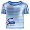 Childrens/Kids Peppa Pig Contrast Striped T-Shirt