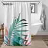 Bathroom Thickened Waterproof Curtain Mildew Proof Shower Curtain Shower Partition Curtain Shower Curtain Bathroom Curtain Free Perforation