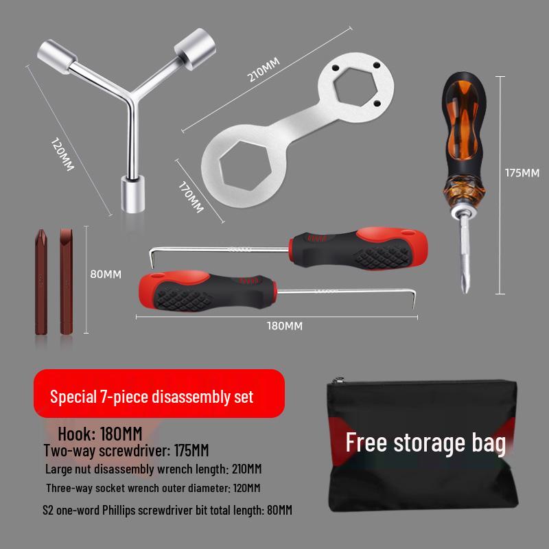 Трехзубцовый ключ для ротора стиральной машины