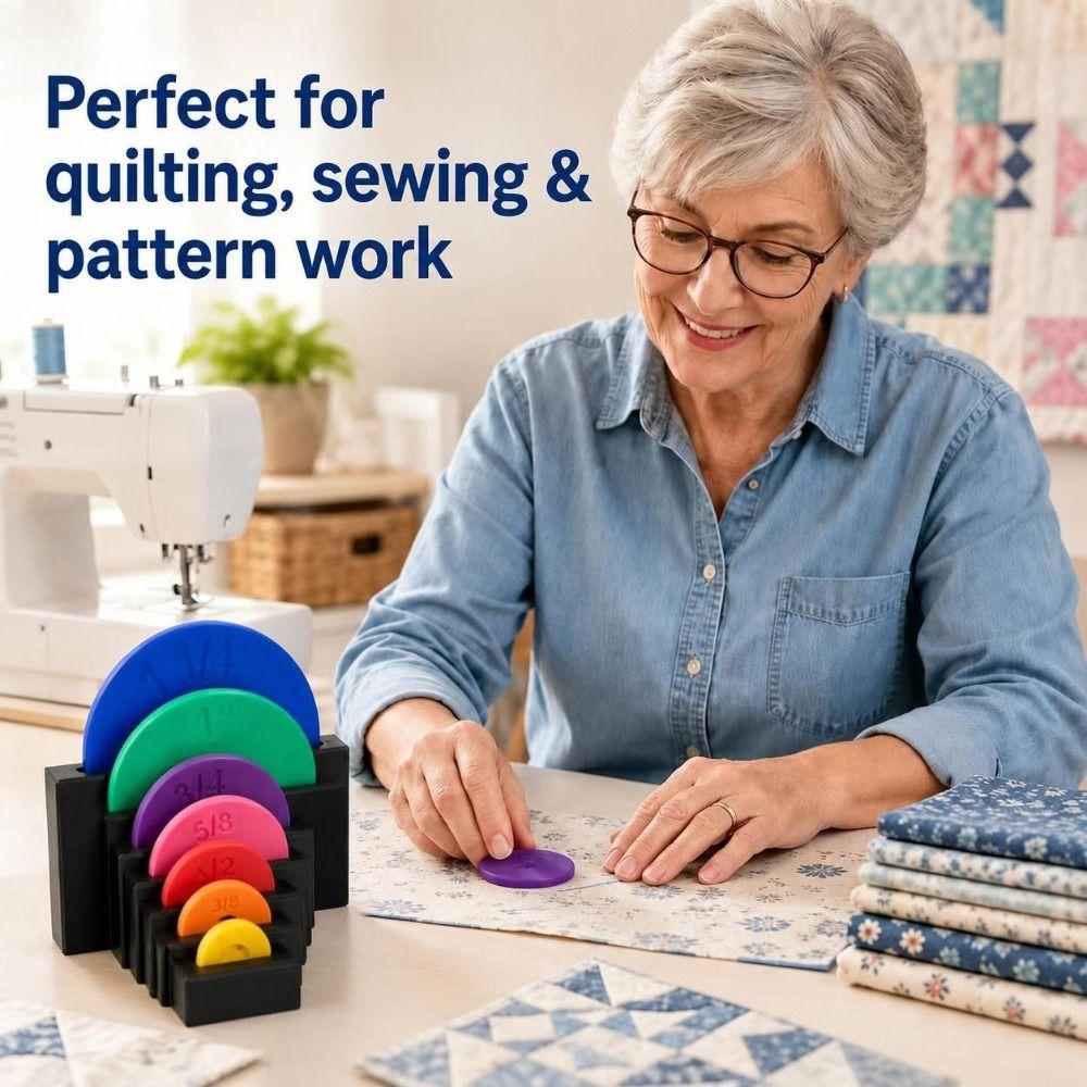 Seam Allowance Marking Seam Allowance Discs PLA Seam Allowance Tool Sewing Projects
