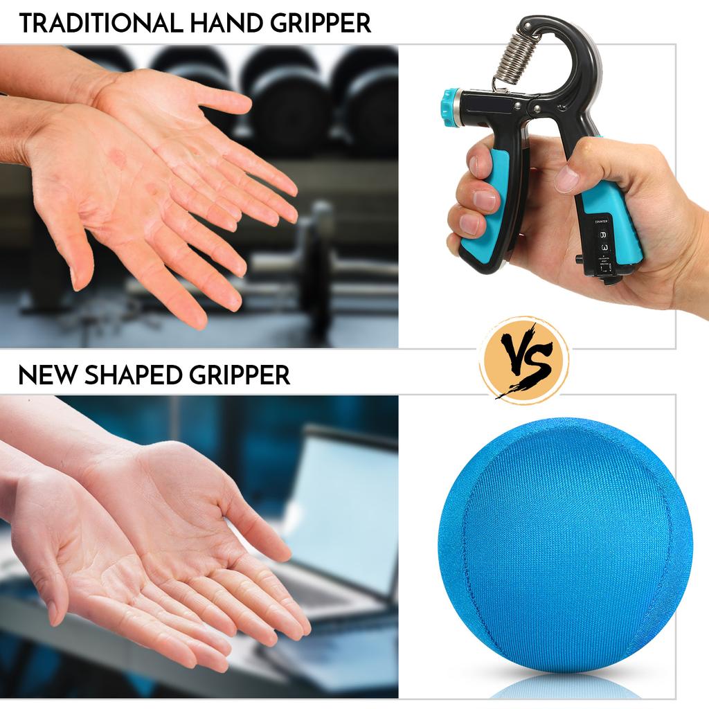 3pcs Hand Trainer Balls Finger Trainer Ball for Stress Relief Strength Training