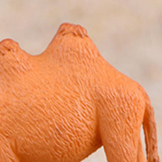 Экологичная фигурка животного для детей, коричневое украшение для приборной панели автомобиля, статуя верблюда, шикарные круглые углы, легкий вес