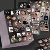 8 шт. Чонгук (БТС) наклейки, мерч K-pop айдолов, упаковочные материалы, наклейки на телефон