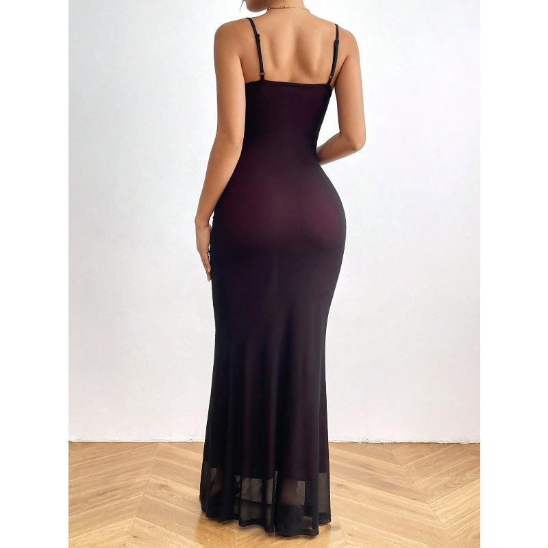 New Sexy Solid Color Tight Hip Wrapping Camisole Dress for Women