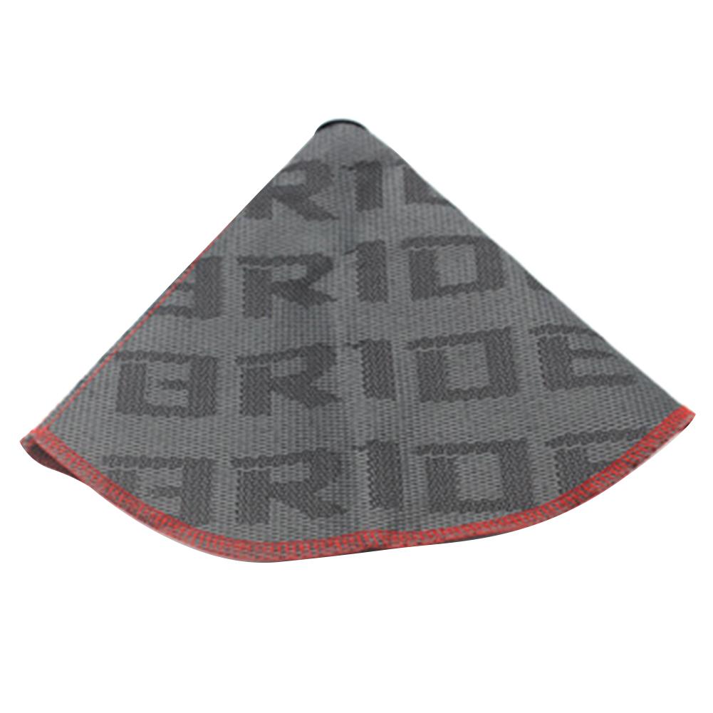 Универсальный JDM Style Bride RECARO Hyper Fabric Shift Knob Cover Shifter Lever Collars Auto Inter Accessories SFN059