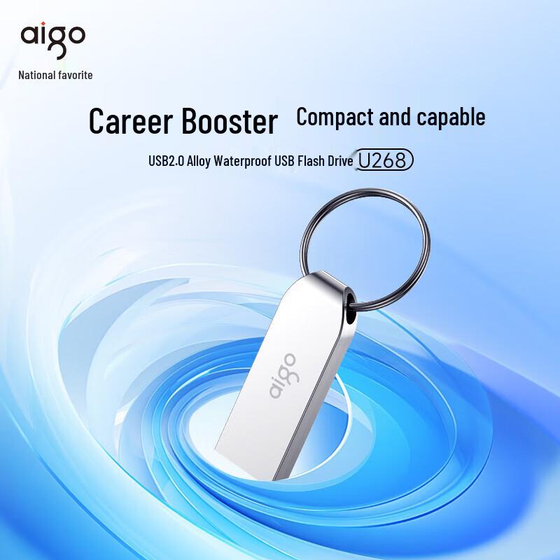 Aigo U268 Mini Metal USB 2.0 Flash Drive