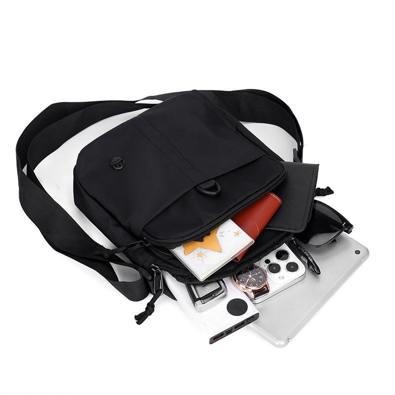 Мужская наплечная сумка Водоотталкивающая сумка-кроссбоди для поездок Деловая сумка