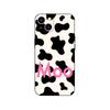 Black Tpu Case For Samsung Galaxy M53 M13 M62 A12 A22 A32 A42 A52 A72 4g 5g A20S Back coverCute Cow Stains Pattern