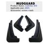 Front Rear 4pcs FOR Cadillac XT5 2025 Mudguard Fender Mud Flaps Guards Splash Mudflaps Car Acceessories
