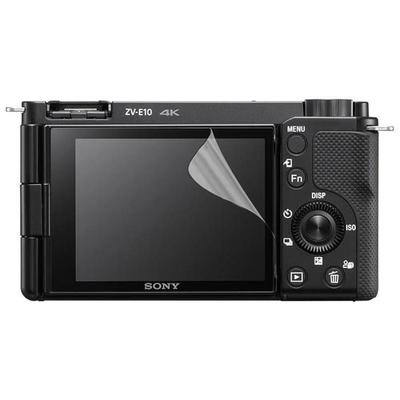 Защитная пленка - Phonillico - Sony ZV-E10 - Набор из 2 штук - Прочная пластиковая пленка - Ультратонкая