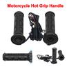 22mm Motorcycle Hand Heated Grips Electric Molded Grips Motorbike Adjustable Hot Grip Handle Scooter Moped Bar Hand Warmer